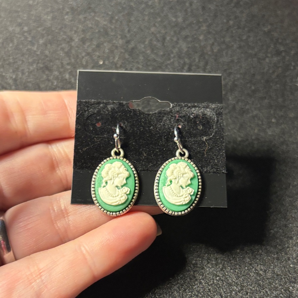 Cameo Earrings